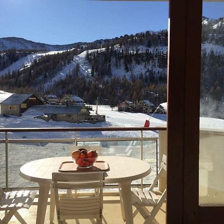 Chaleureux 3 pièces 50m² plein sud avec grande terrasse au pied des pistes à Isola 2000 Apartamento Exterior foto